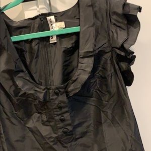 Sonia Rykiel Paris long silk black dress